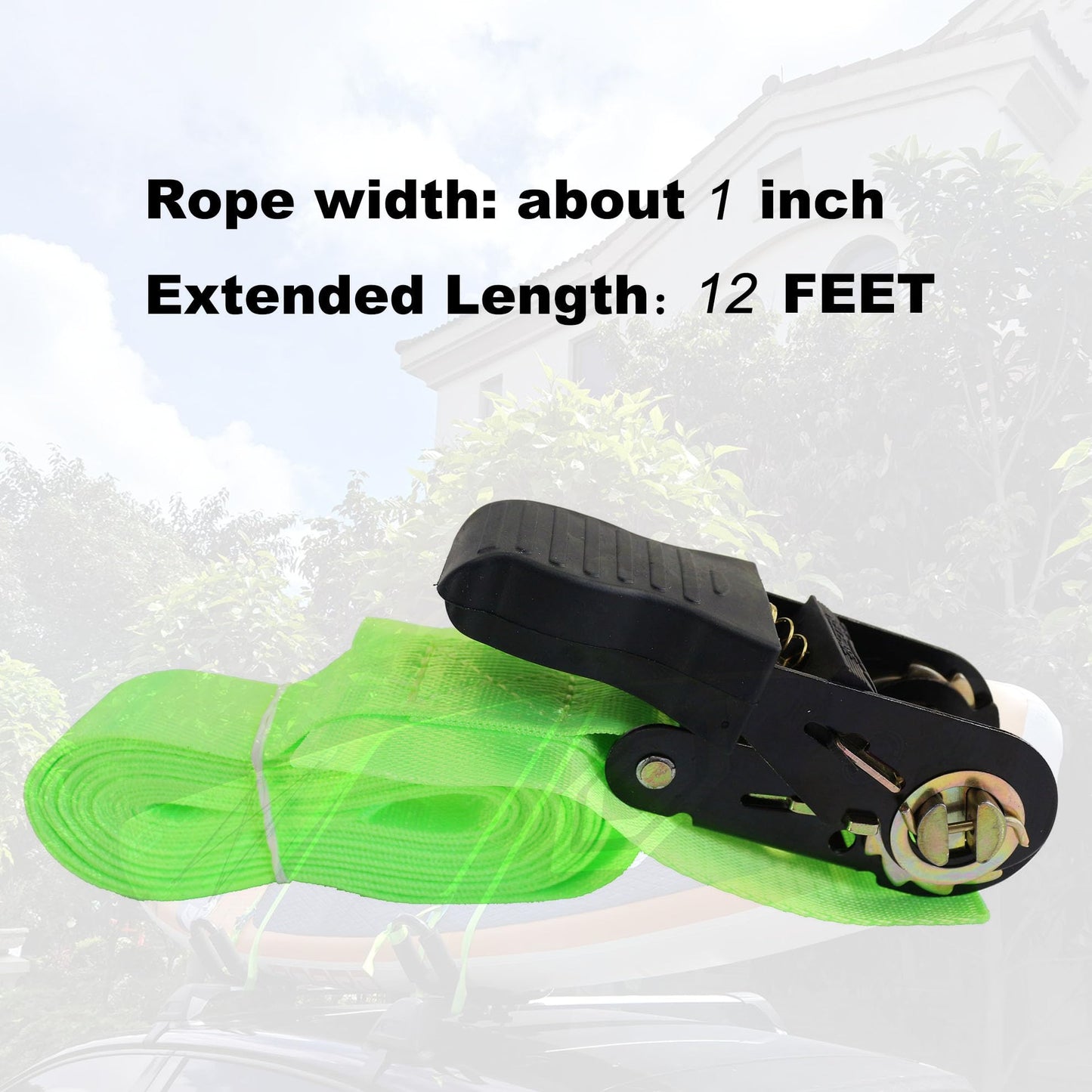 Folding Kayak roof Rack Adjustable for Kayak/Canoe/SUP,J-Bar Rack on Roof Mounting On SUV, Car and Truck Crossbars. (23-krf-2)