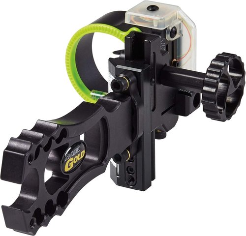 Black Gold Ascent Verdict Archery Sight-Black/Right Hand Adjustable-3 Pin/ .19 Pin Size