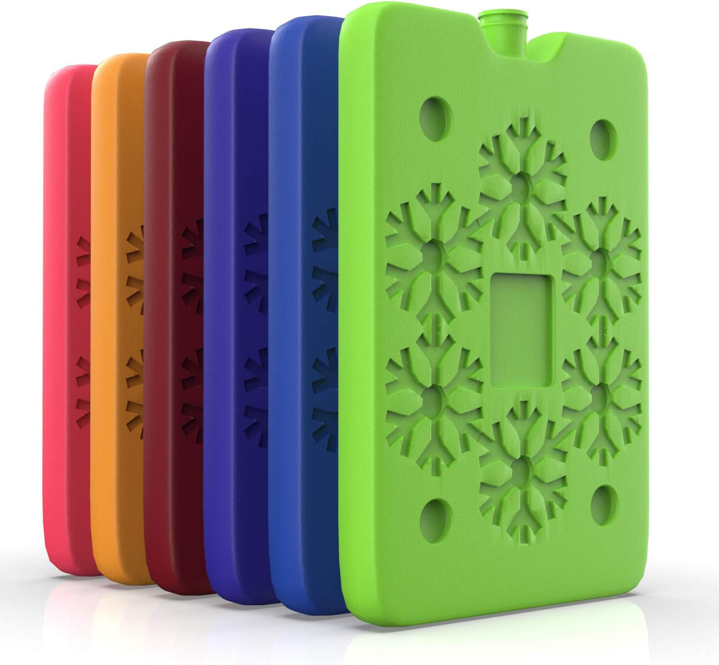 TrekProof Ice Packs for Lunch boxes and Coolers | Bento Lunch Box Ice Packs, Cooler Bag for Work, School, Picnic or Camping | Reusable Small Freezer Pack, Adult and Kid Friendly