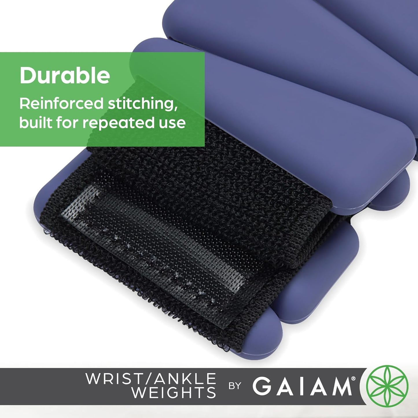 Gaiam Wrist and Ankle Weights, Wearable Bracelet to Strengthen