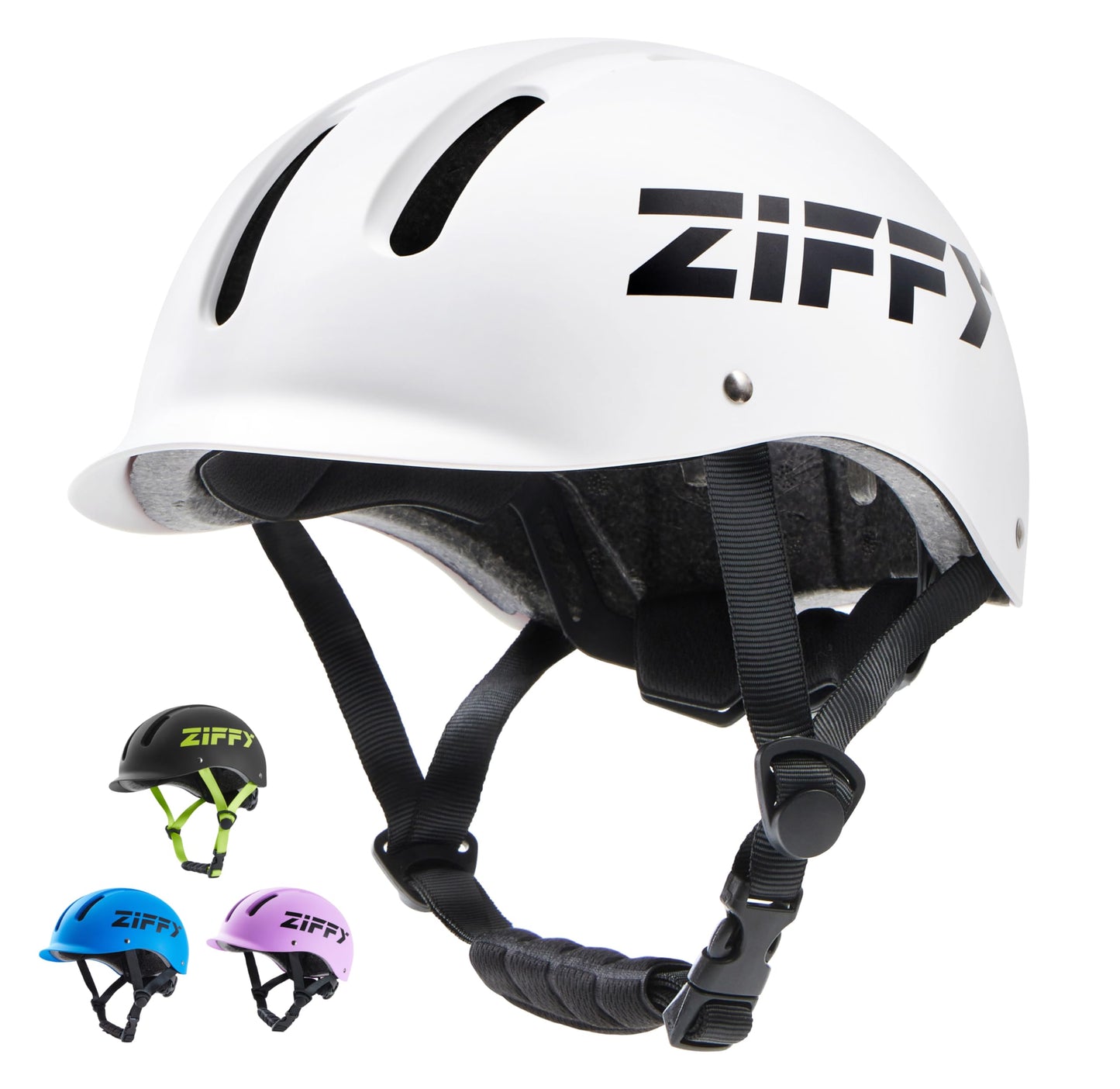 JOVA ZIFFY Kids/Toddler Bike Helmet, Adjustable, Lightweight, Safety Certified Scooter Helmet for Boys & Girls with Washable Inner Lining, 2 Sizes, 4 Colors – Fits Toddlers to Youth