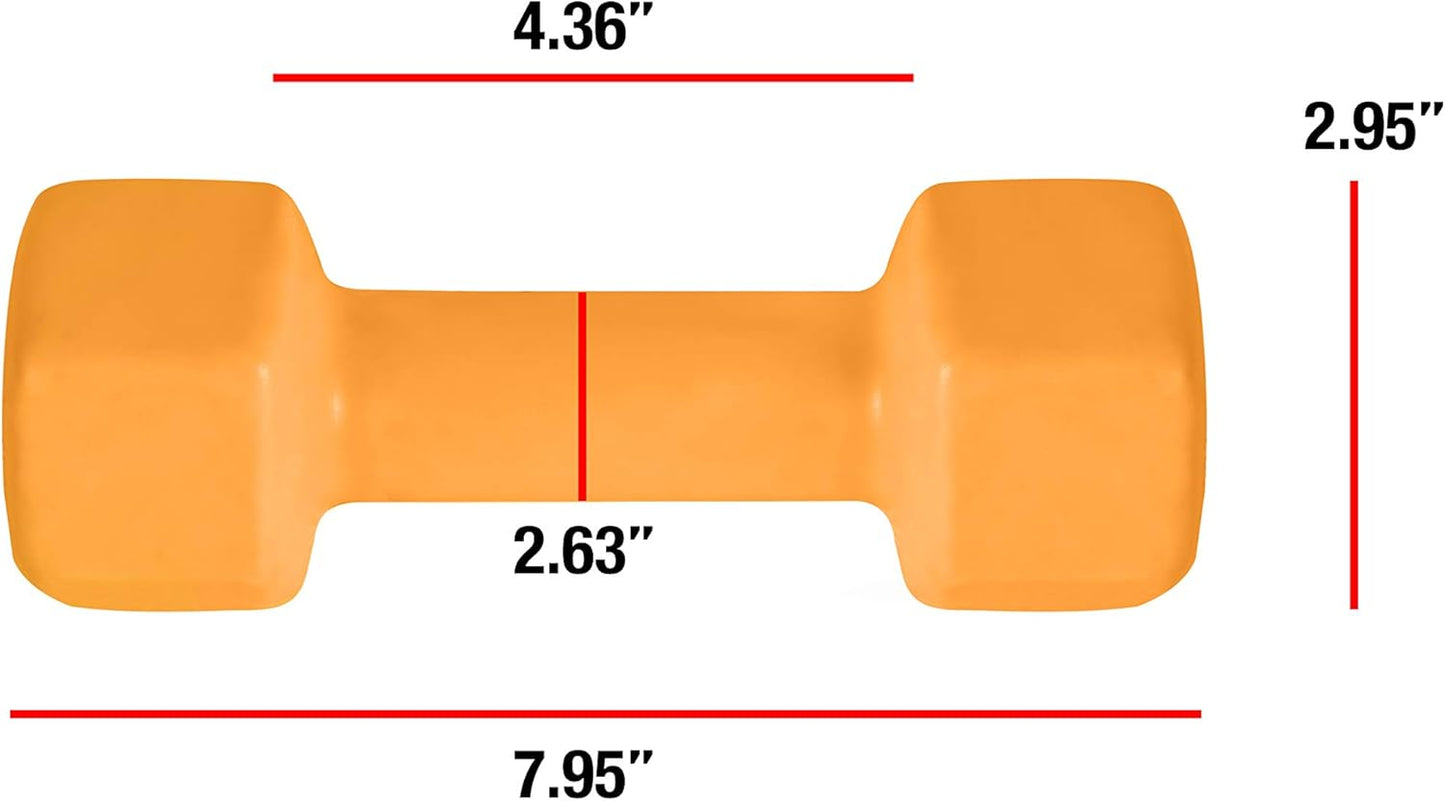 CAP Barbell Vinyl Coated Dumbbell | 1-15 LB Single or Pair