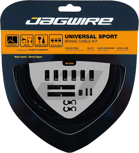 Jagwire Universal Sport Brake Kit (Hyper), Black