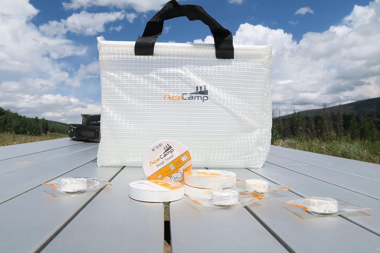 AceCamp Multifunctional Collapsible Water Basin, Folding Tub, Portable Bin, Lightweight Foldable Sink with Handles for Camping, Dish Washing, Laundry, Fishing, Hiking, Outdoors