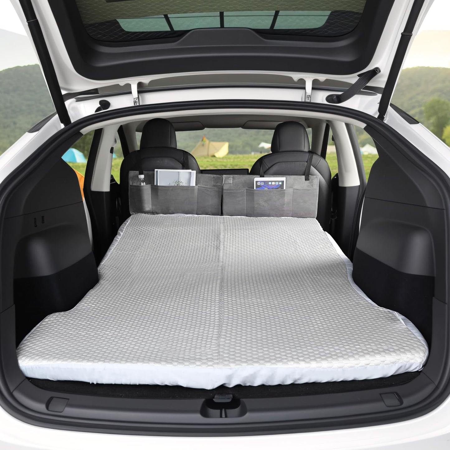 EVFITUS for Tesla Model Y 3 Mattress Foam Camping Mattress Bed for Tesla Model Y 3 Accessories Storage Bag & Sheet Provided