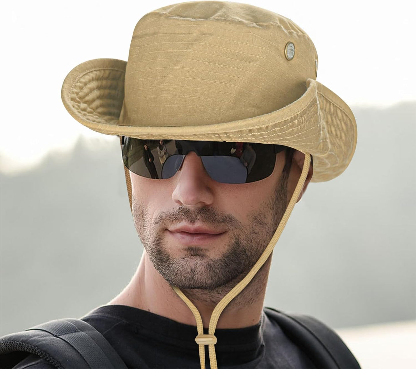 UPF 50+ Sun Hat | Foldable Boonie Hat for Men & Women | Fishing & Hiking