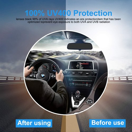 PUKCLAR Polarized Sports Sunglasses for Men Women Driving Sunglasses Cycling Running Fishing