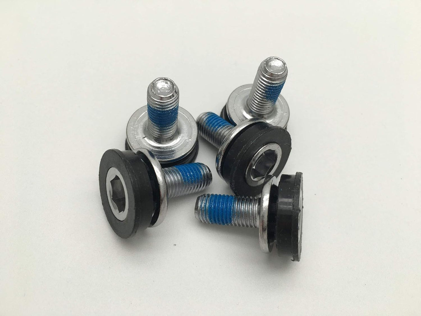 Bike Hex Crank Arm Bolts Spindle 8mm Allen Key Bolt Screws Capless Bottom Bracket for Cycling Bicycle Axle