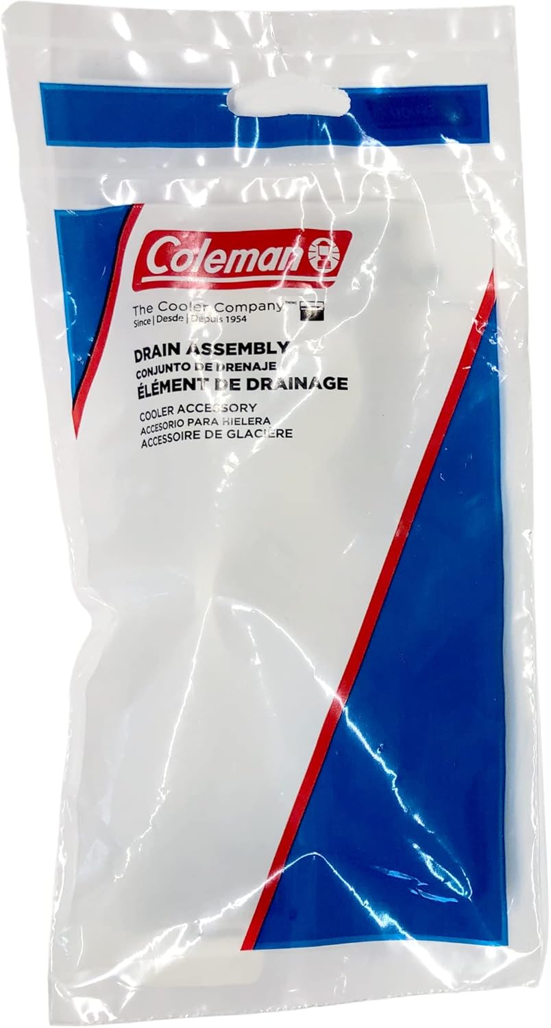 Coleman Cooler Standard Drain Plug Assembly - 1 Inch Shaft Length