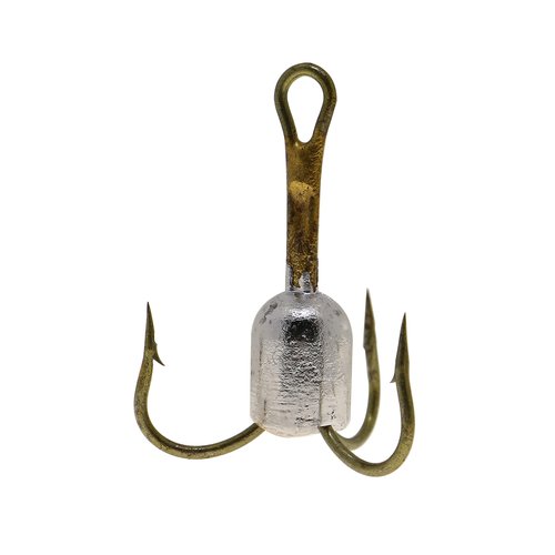 Temorah Weighted Treble Hooks (Unpainted, 1.25 oz. 6/0 Hook 10PCS)
