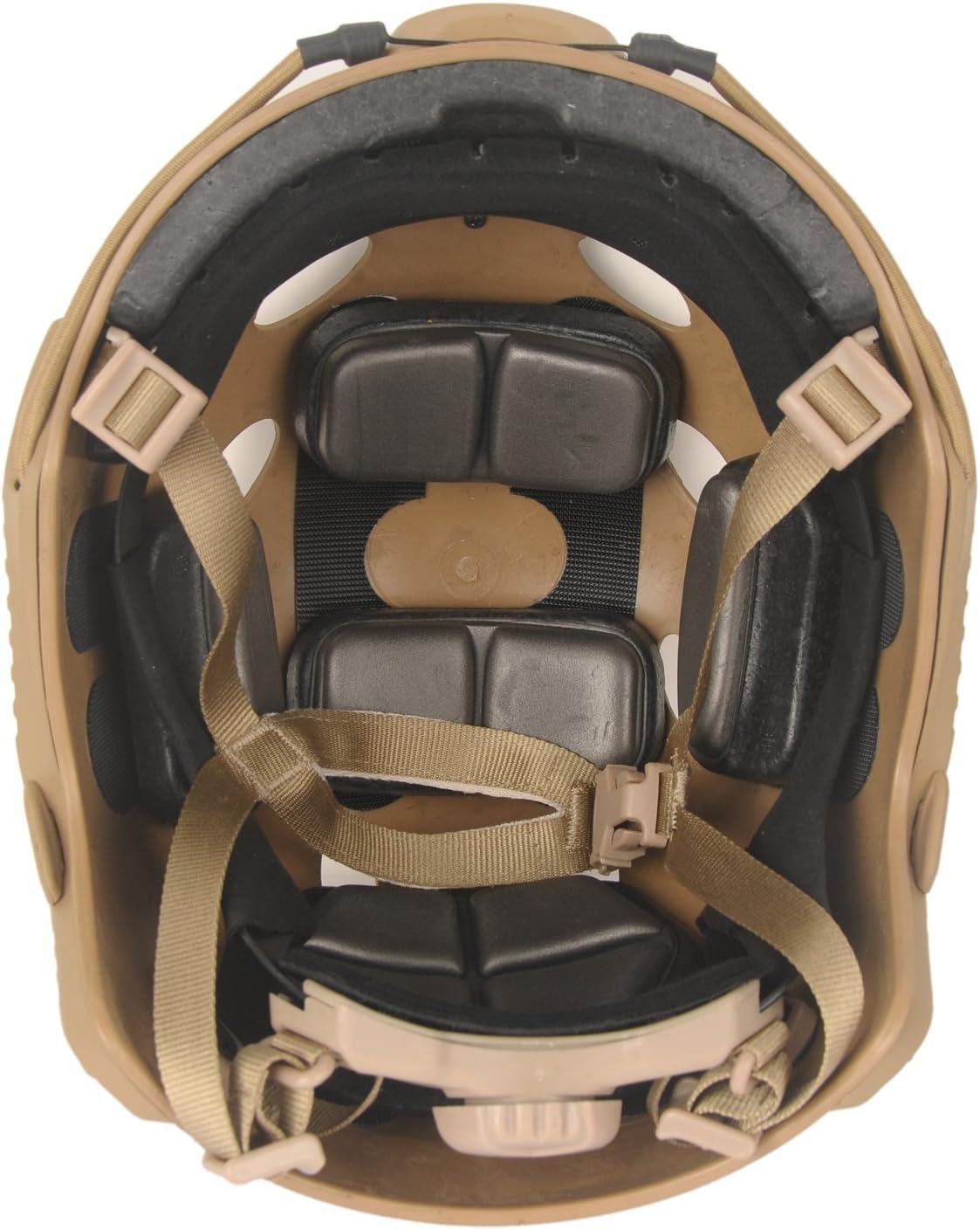 LOOGU Fast BJ Base Jump Tactical Helmet for Airsoft with 12-in-1 Headwear