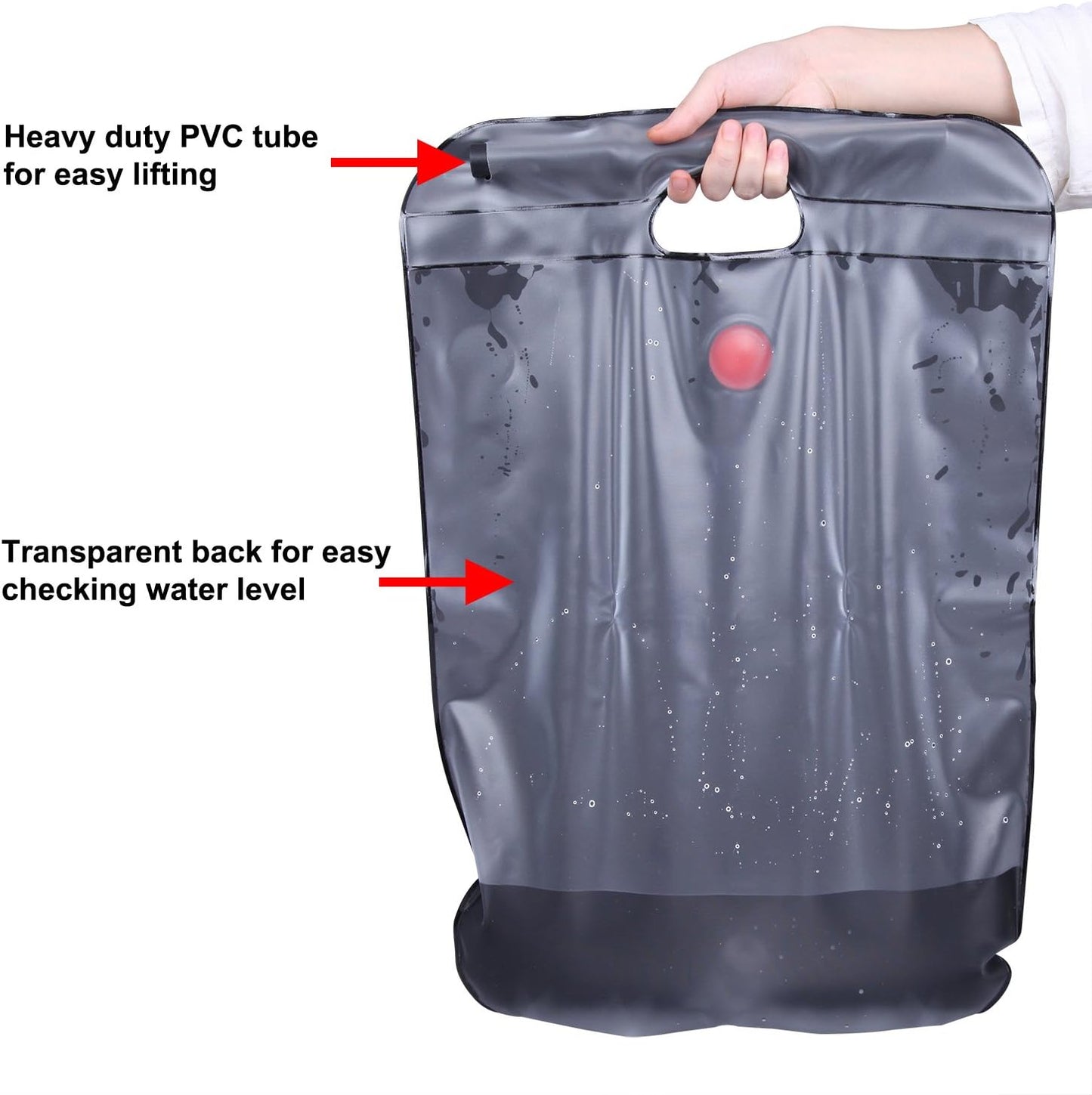 CARTMAN 5 Gallons Portable Solar Camping Shower Bag for Outdoor Traveling Hiking Summer Shower