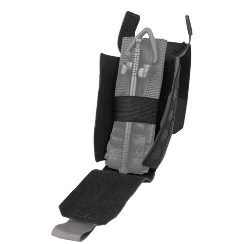 Eleven 10 Soft-Side TQ Pouch V2 | Made in The USA (Black, No Tourniquet)