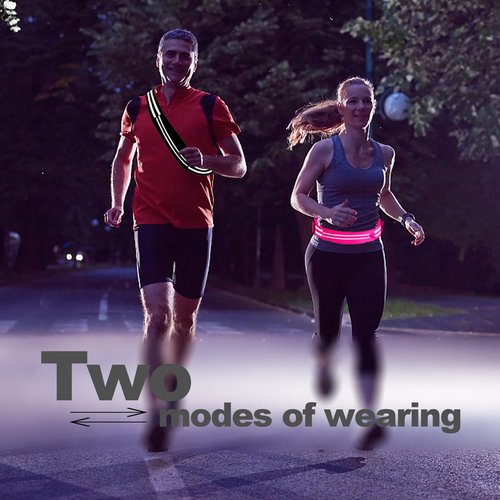 Oeyliz Running Belt Running Phone Belt for Women and Men Phone Holder Runners Pouch Waist Reflective Runners Money Belts Exercise Waist Workout Jogging Running Gear Accessories (Pink）