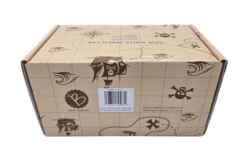 Premium UV-Protected Clear Acrylic Display Case For TCG One Piece Booster Box JAPAN Version