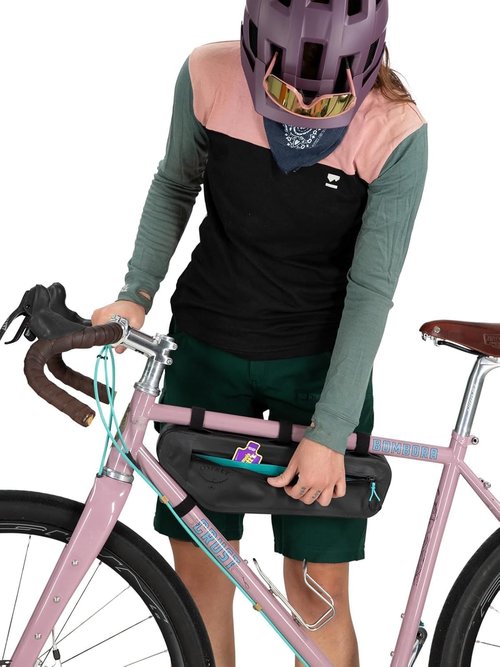 Osprey Escapist Unisex Biking Frame Bag, Black, Small