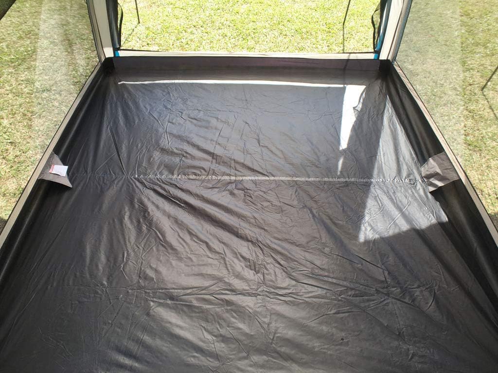 4-Season Hasika Camping Tent with Floor - 8x8ft Large Mesh Shelter for Outdoors