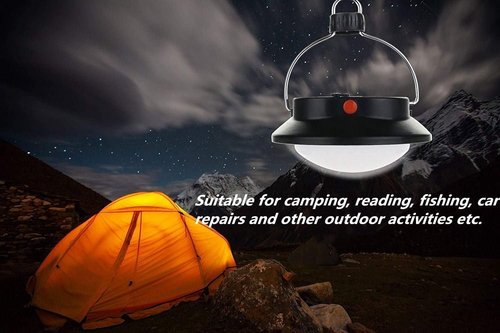 LED Portable Camping Tent Light - 3 Modes Lantern for Outdoor Hiking & Emergencies