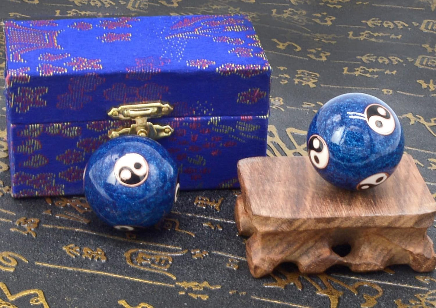 Feng Shui Health Exersice Stress Relief Balls (3.8cm)…