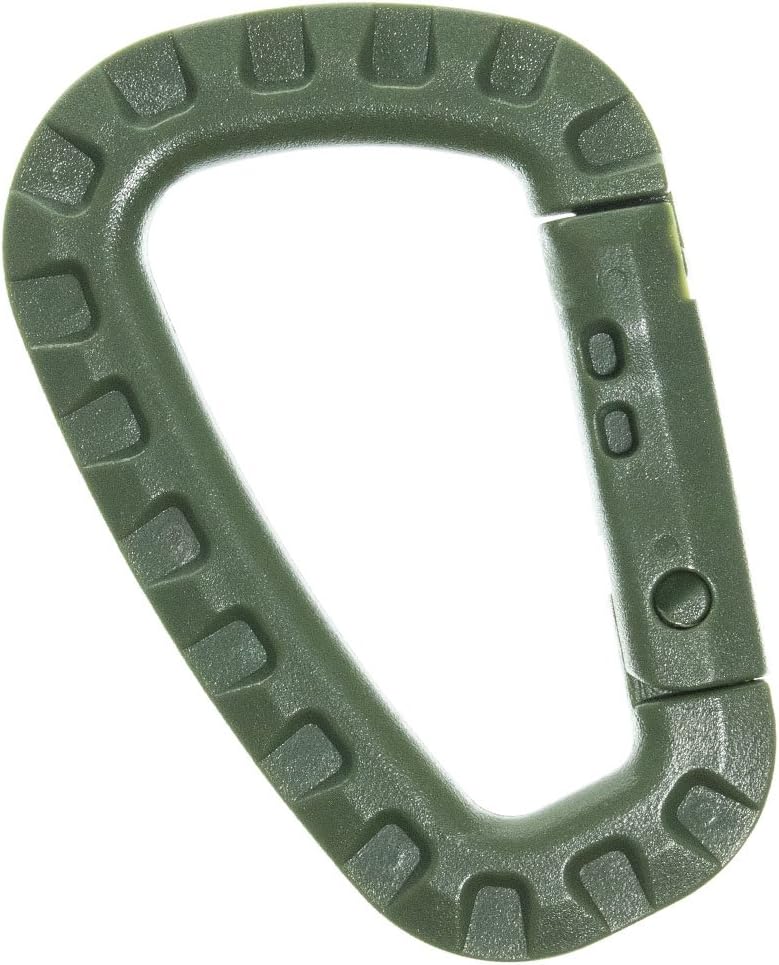 Aluminum D Ring Carabiner Clip Bulk Packages - Available in a Variety of Sizes, Styles, and Colors