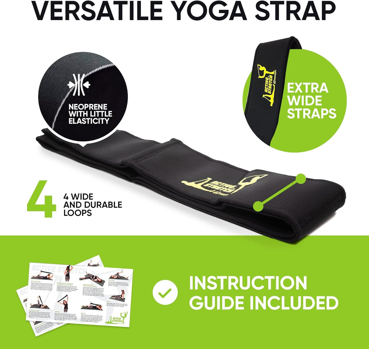 Active Stretch - Wide Loop Stretching Strap