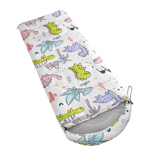 BailiPromise Cute Cartoon Dog Printed Camping Sleeping Bags,Lightweight,Hiking,Waterproof, Backpacking and Outdoors Sleeping Bags,3 Season Warm & Cool Weather,Camping Gear Equipment 31x90inch