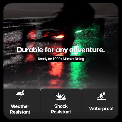 Shredlights SL-FX+ Underglow LED Night Light for Scooter, Skateboard & Bike Accessories | Rechargeable Wireless Flash Light with 10,000+ Color Combinations & App Control