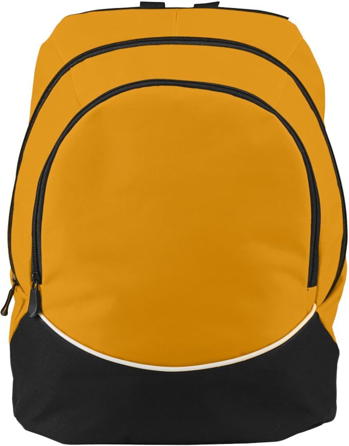 Tri-Color Large Backpack for Sports & Travel - Purple/Black/White by Augusta Sportswear