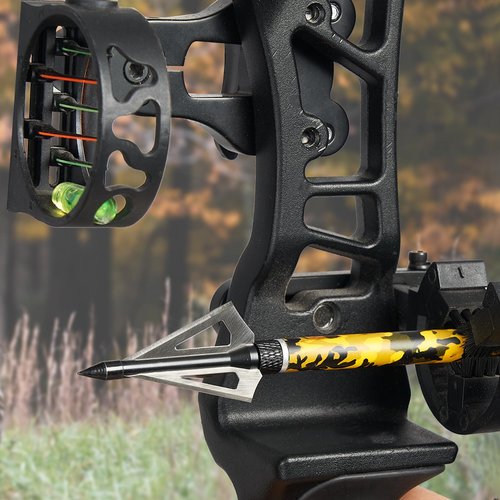 TOPARCHERY 20 Inch Carbon Crossbow Bolts 12 Pack and 6 Pack Crossbow Broadheads Set - Premium Crossbow Arrows with 4 Inch Vanes and Removable Field Tips for Hunting and Outdoor Practice