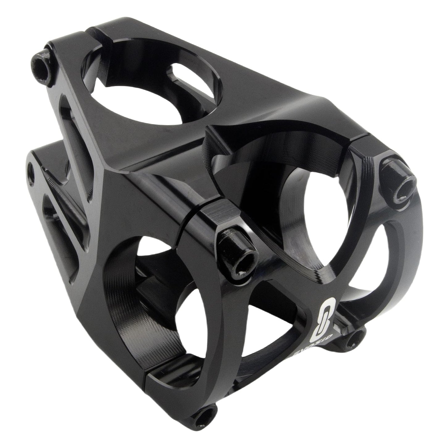 EVOSID MTB stem 31.8 stem Mountain Bike Stem Mountain Bike Handlebar Stem for Most Bike Road Bike MTB BMX (Black) (Black)