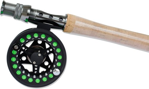 Fly Fishing Rod and Reel Combo, Lightweight Portable 4-Piece Fly Fishing Rod, 5wt Aluminum Fly Reel with Pre-Loaded Lines 28pcs Flies with a Waterproof Fly Box Complete Starter Kit
