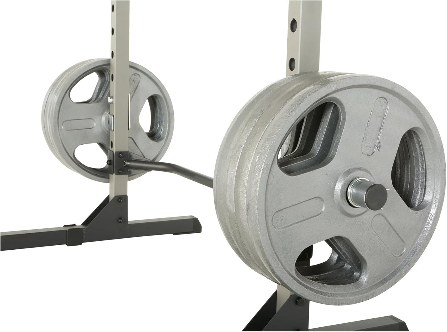 Fitness Reality Extended 9" Olympic Weight Plate Holder for 2"x2" Tube Power Cage