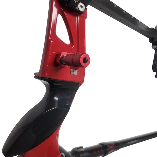 SAS Archery Recurve Bow Screw On Arrow Rest Cushion Plunger (Red)