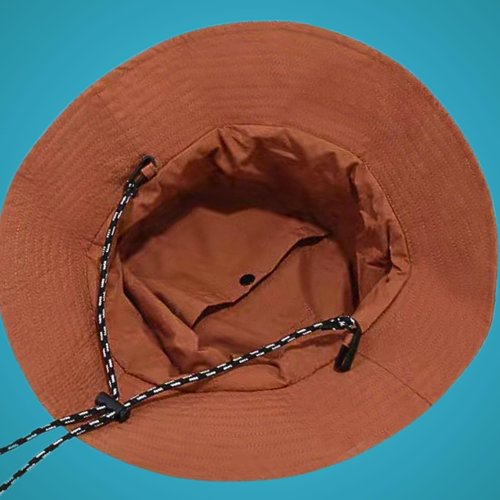Soxbang Waterproof Bucket Rain Hat,Foldable Outdoor UV Protection Sun Hats and Quick Dry Boonie Hat for Fishing,Hiking,Camping-(Grey+Khaki)