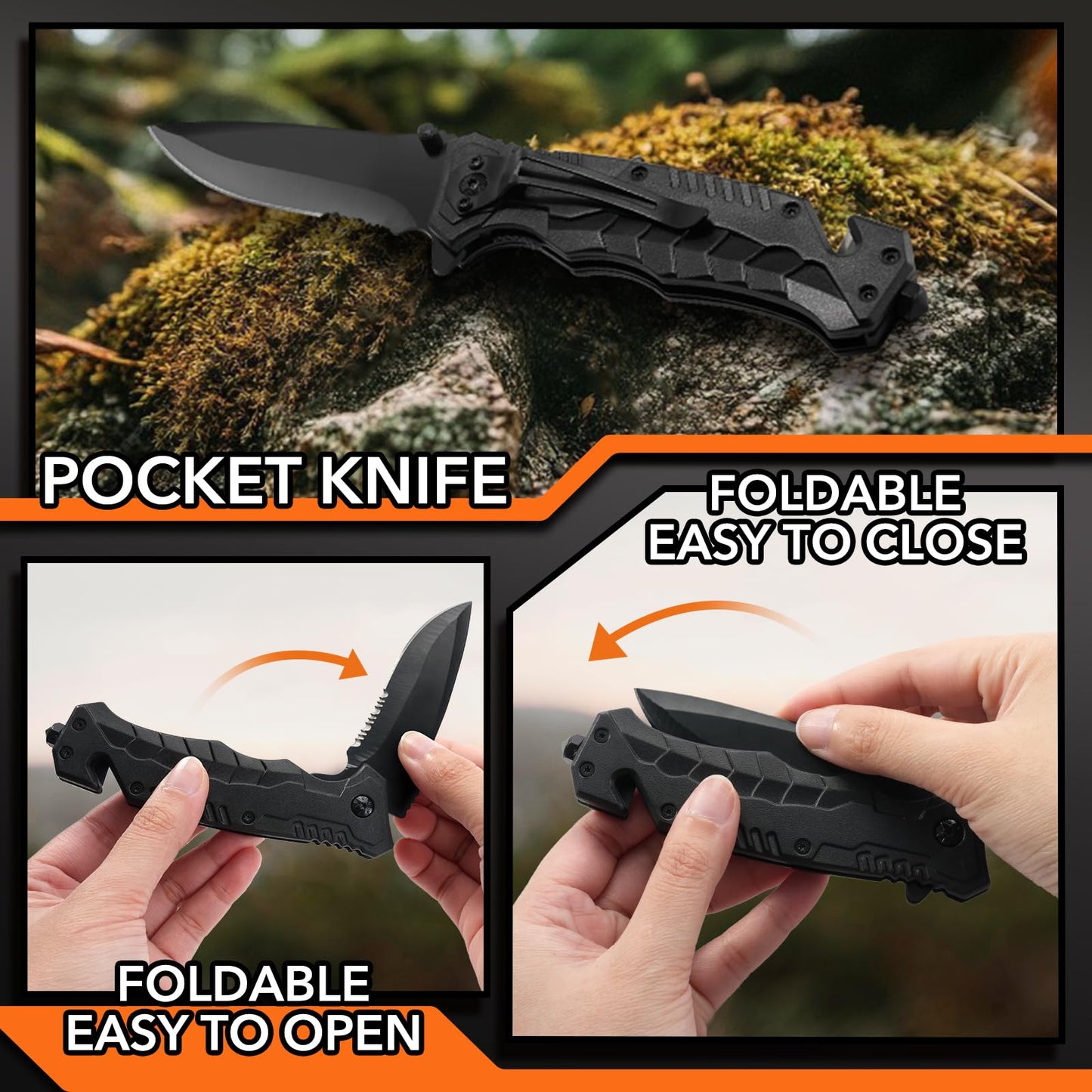 Dusor 21 in 1 Survival Kit Stocking Stuffers for Men, Mens Gift for Christmas 2025, Hunting Fishing Accessories Gifts, Camping Essentials Gifts for Men Who Have Everything, Survival Gear and Supplies