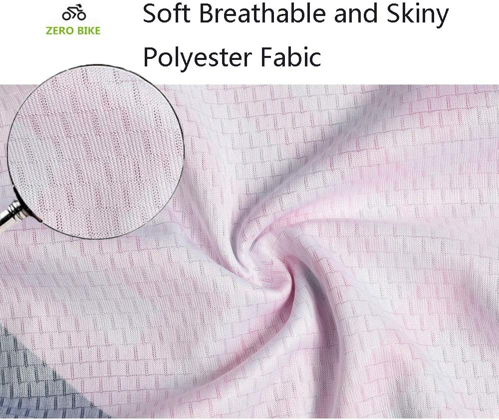 ZEROBIKE® Women's Short Sleeve Cycling Jersey Jacket Cycling Shirt Quick Dry Breathable Mountain Clothing Bike Top