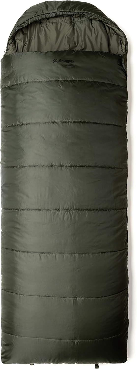 Snugpak Basecamp Ops Navigator Sleeping Bag with Compression Stuff Sack