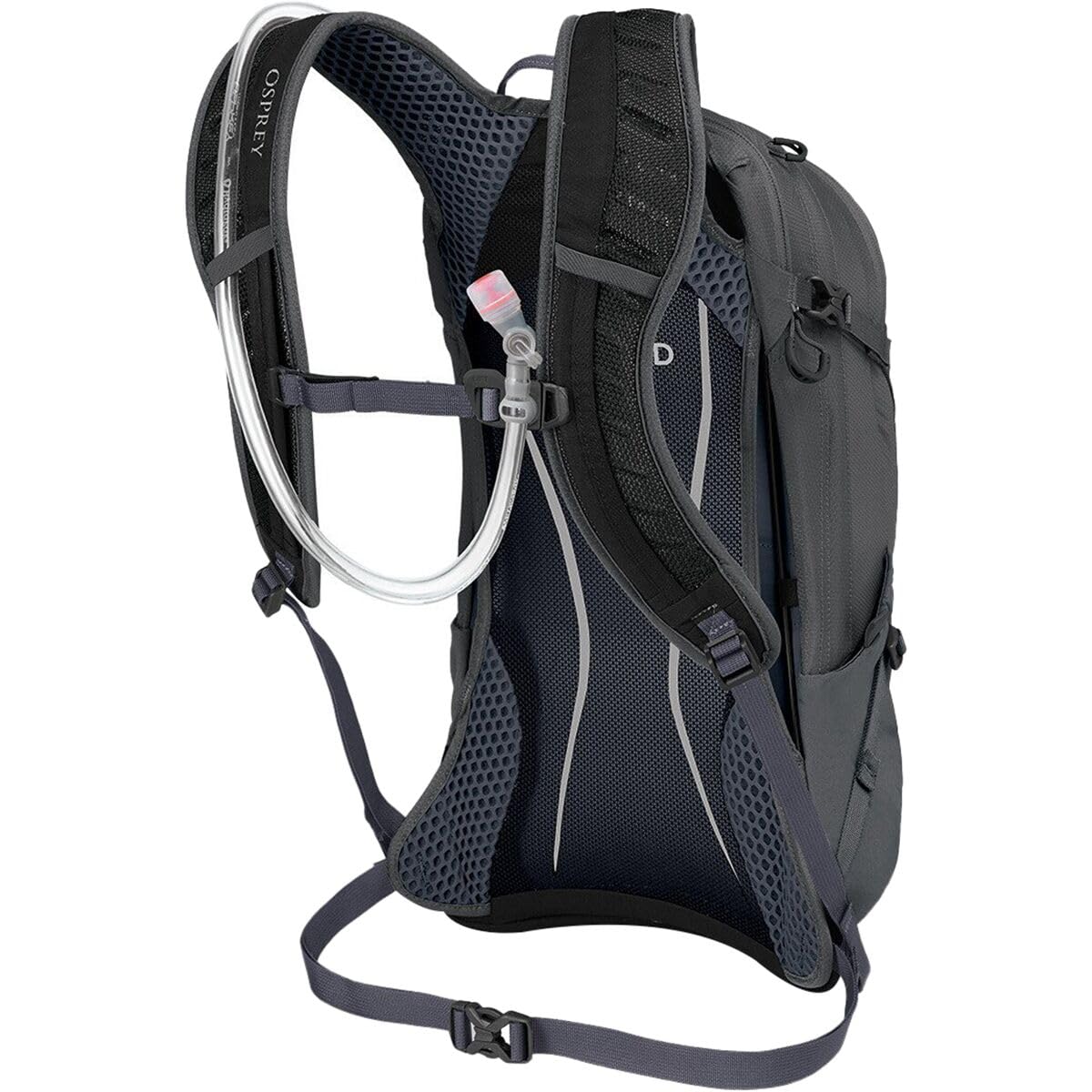Osprey Syncro 12L Men's Hiking Backpack with Hydraulics Reservoir, Coal Grey