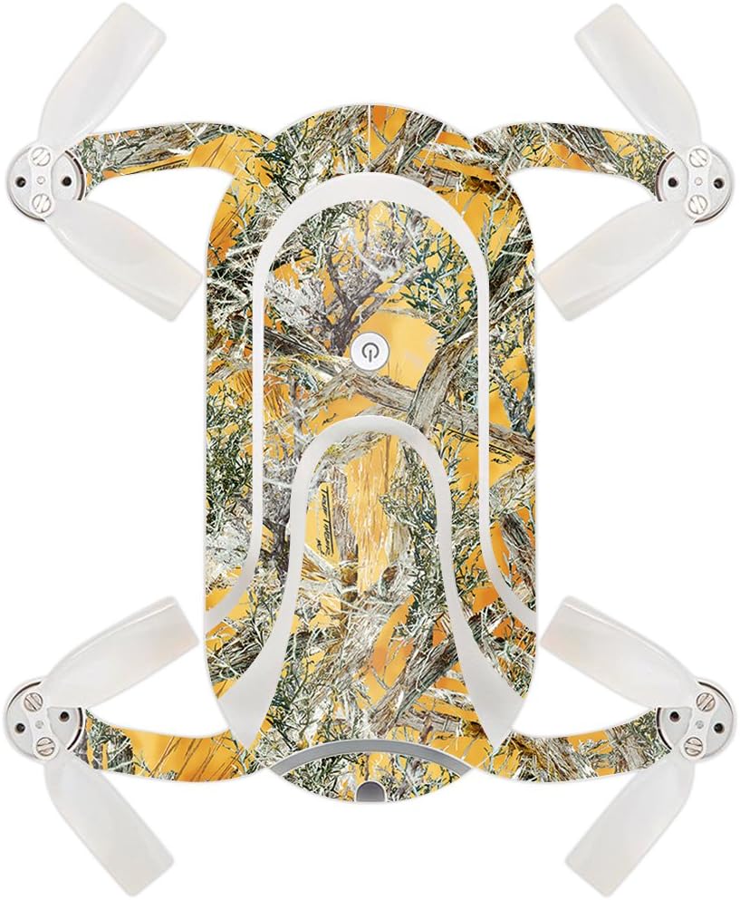 MightySkins Skin Compatible with ZEROTECH Dobby Pocket Drone – Conceal Snow | Protective, Durable, and Unique Vinyl Decal wrap Cover | Easy to Apply, Remove, and Change Styles | Made in The USA
