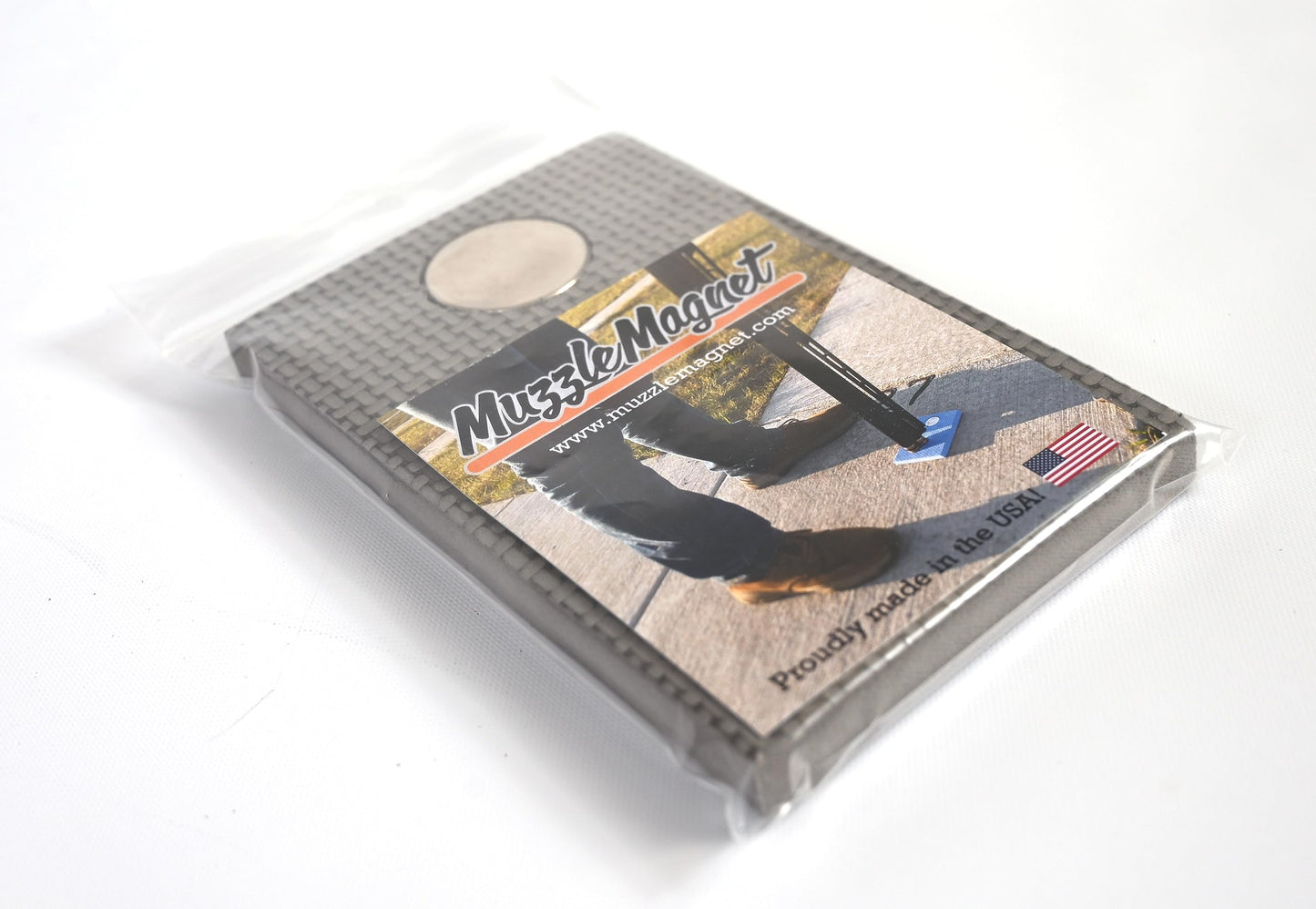 Muzzle Magnet Magnetic Foam Gun Muzzle Rest for Trap, Skeet, Five Stand and Sporting Clays