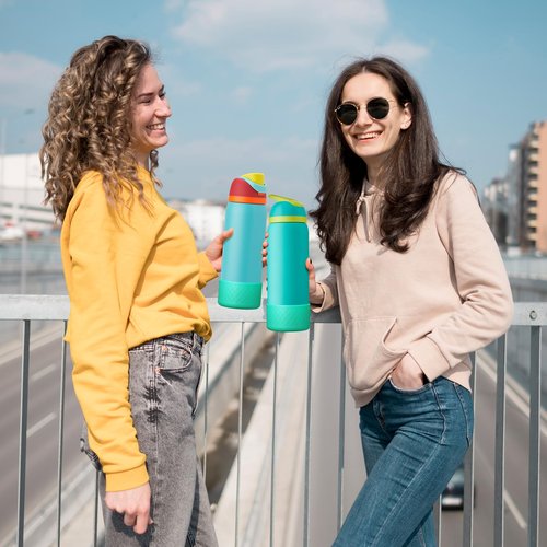 yoelike Silicone Boot for Owala Water Bottle 32 oz, Anti-Slip Protective Sleeve for FreeSip/Twist/Flip, Bottom Bumper Cover for Watter Bottle Accessories