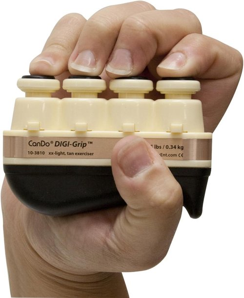 Digi-Grip Hand Exerciser - Adjustable Resistance Grip Strength Trainer for Rehab & Fitness