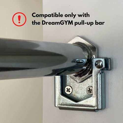 Brackets for DreamGYM Doorway Pull-up Bar - Chin-up Bar - Gymnastics bar
