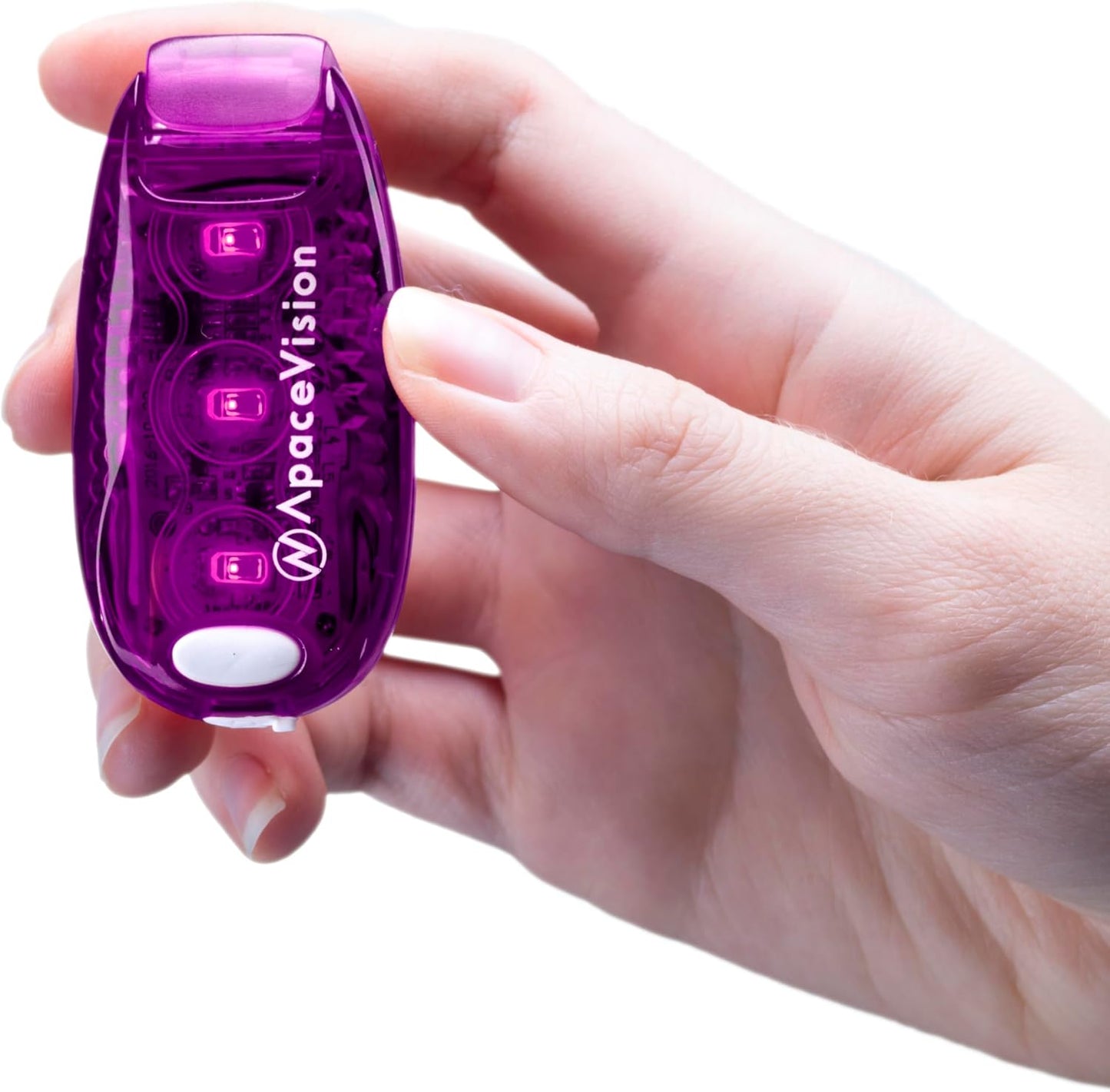 EverLightFX USB Rechargeable LED Safety Light (2 Pack) by Apace - Super Bright Bike Tail Light Works Brilliantly as Running Light for Joggers, Pets, Bicycle Strobe or Rear Clip On Lights