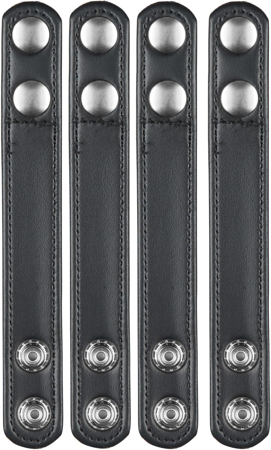 BIANCHI 7906 AccuMold Elite Belt Keeper, 1 Inch (25MM) Width, Pack of 4, Fits 2.25 Inch Belt