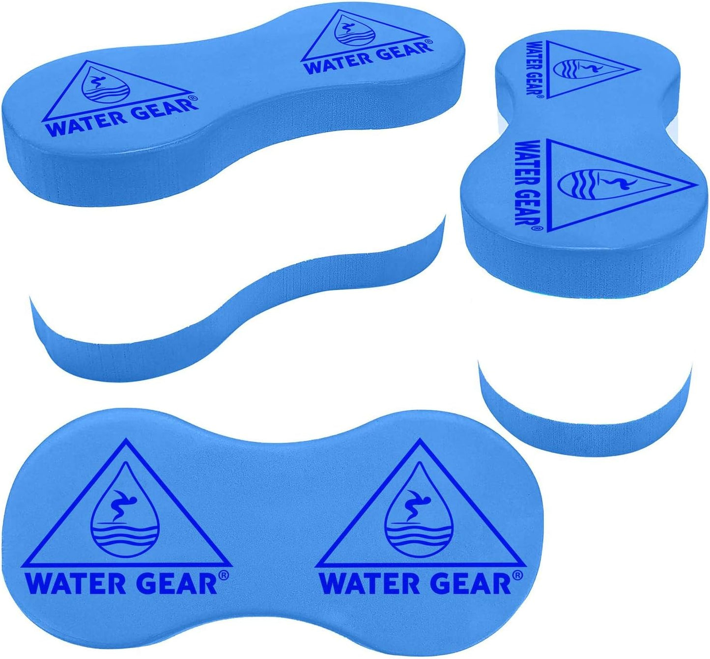 Water Gear Pull Float - Pool Training Aid - Improve Upper Body Strength - Soft and Comfortable - Aquatic Workout and Exercise -