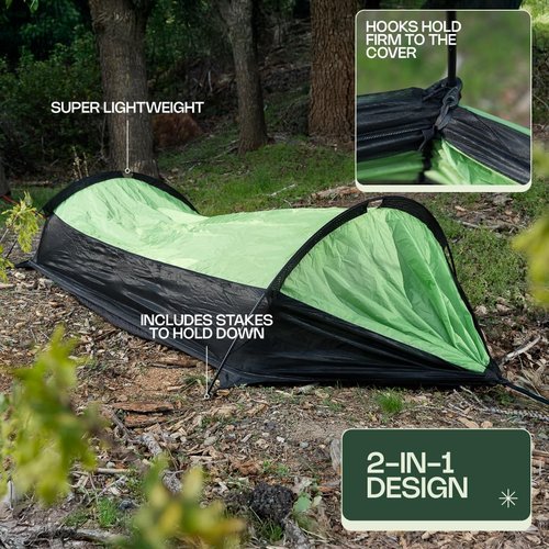 Camping Hammock Tent - Hammock for Camping - Portable Travel Hammock - Versatile Camping - Accessories for Camping - Hammock Tent by Altena