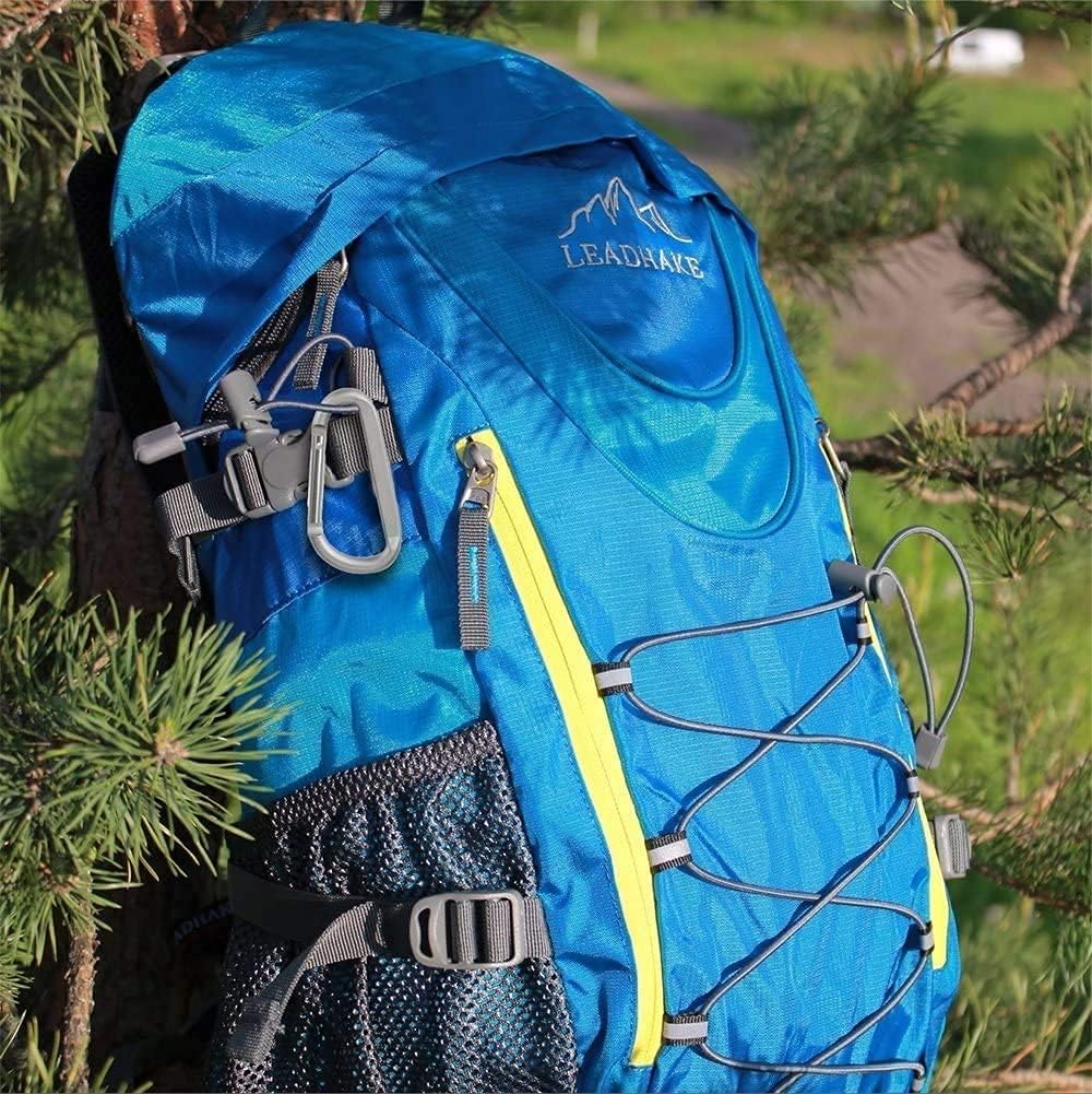 6PCS Black Carabiner Caribeaner Clip,3" Large Aluminum D Ring Shape Carabeaner with 6PCS Keyring Keychain Hook…