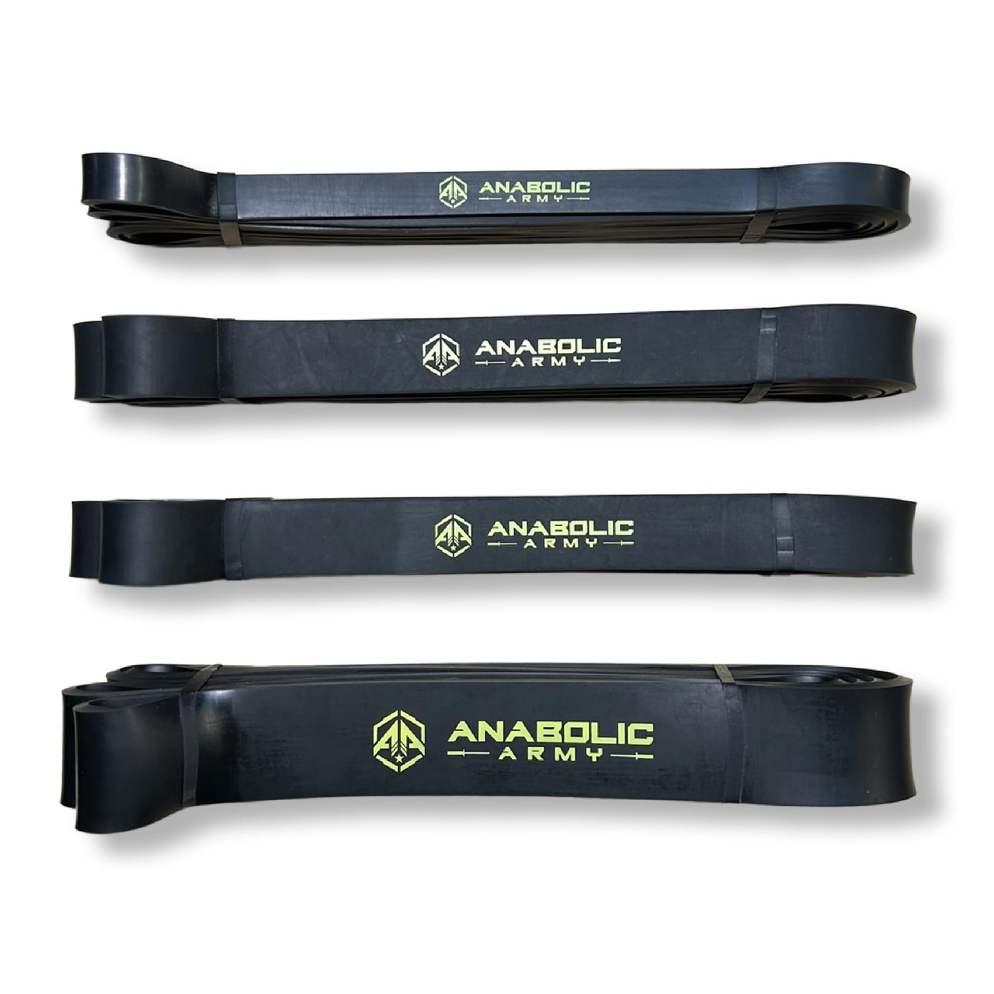 Anabolic Army Resistance Band Set | Pull up assistance bands set for men and women, Exercise workout bands | Strength Training, Muscle Building, Home Gym Equipment, Fitness Accessories, Exercise Bands