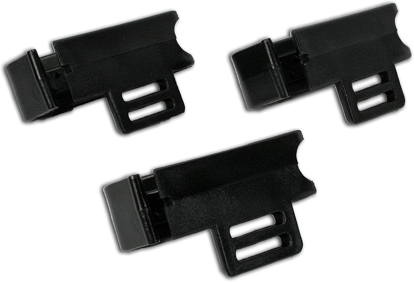 Gear Clip (Pack of 3), Multipurpose Fastener for Clipping Accessories to Front Backpack Straps